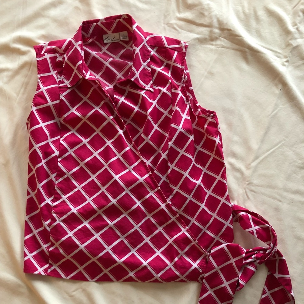 Women’s wrap blouse Size L